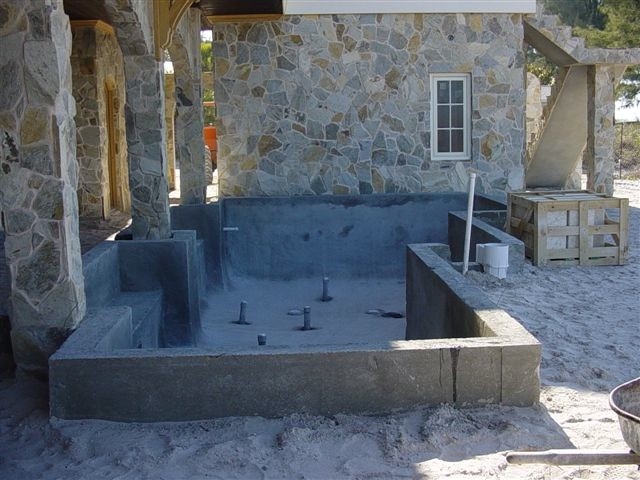 pool - under construction