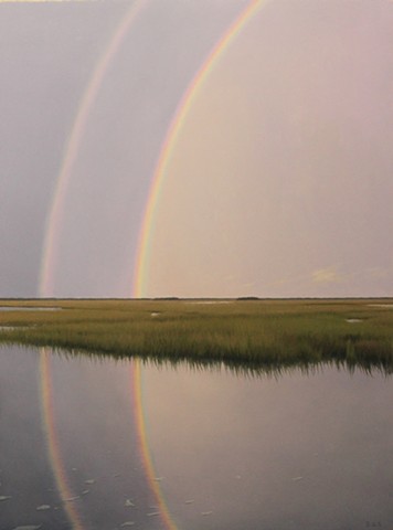 May Rainbows Over the Marsh