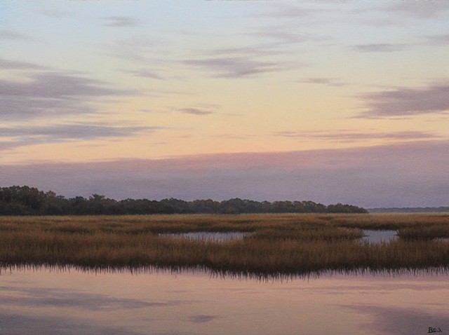 Salt Marsh in Late Autumn