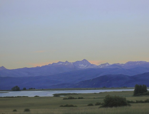 "Sunrise from Cattle Creek"