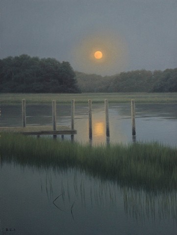 "Wetland Moonrise"