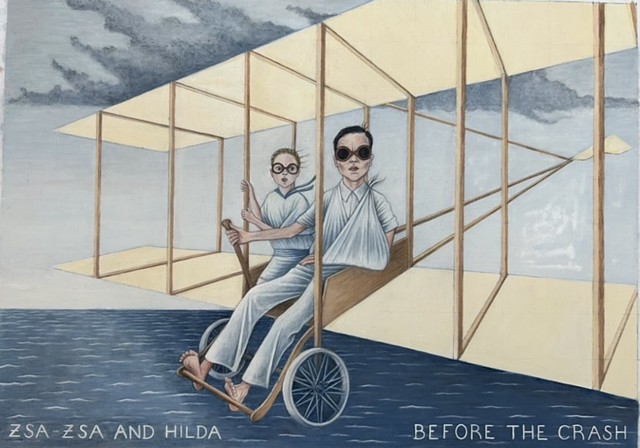 Zsa-Zsa and Hilda Before the Crash’ features in Wes Anderson’s film ‘The Phoenician Scheme.’ 