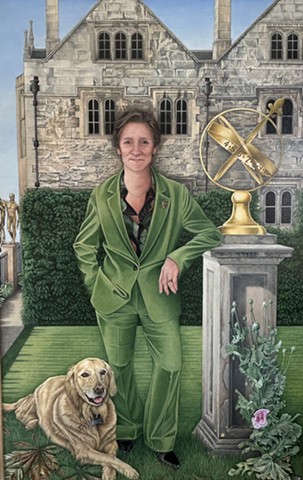 Professor Irene Tracey, CBE FSA FMedSci MAE FRCA commissioned by the Warden and Fellows of Merton College, Oxford.