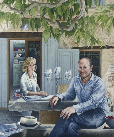 'Vaucluse Matin:' Portrait of Dominic and Lindsay Proctor