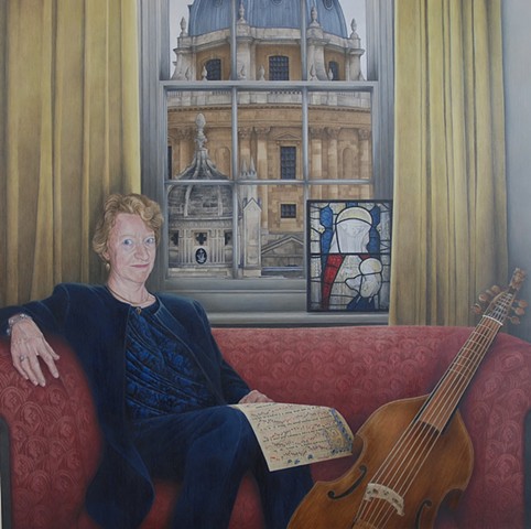 Portrait of Professor Margaret Bent CBE FBA