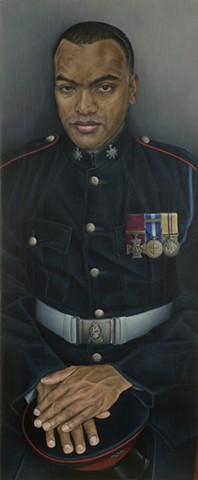 Portrait of Lance-Corporal Johnson Beharry VC