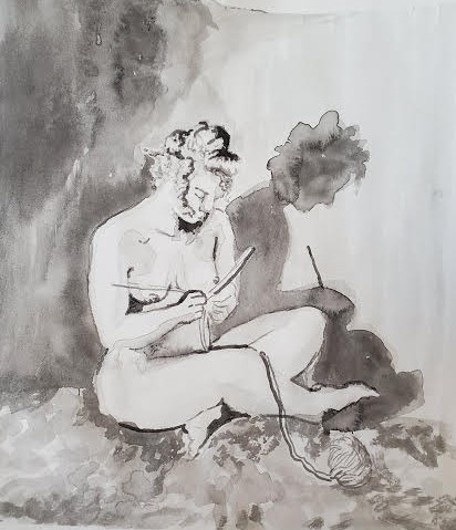 Life Drawing 2 / Expressive Ink Drawing
