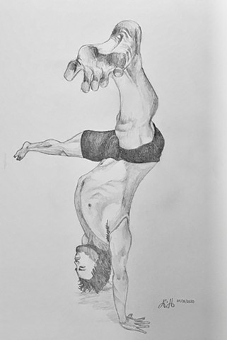 Life Drawing 1/ Foreshortened Figure