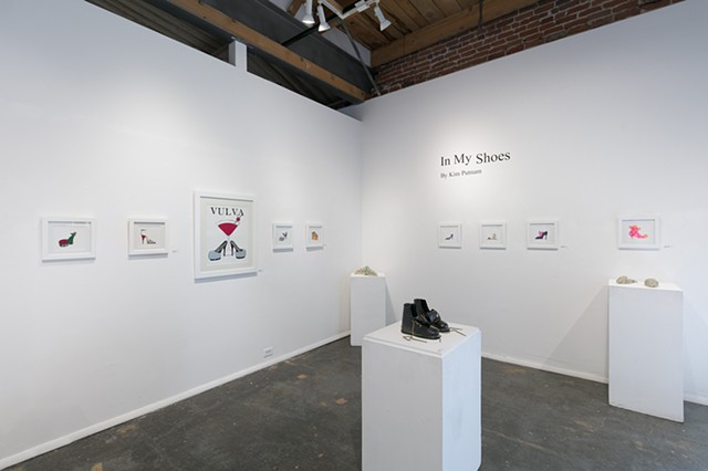 In My Shoes Exhibition Installation