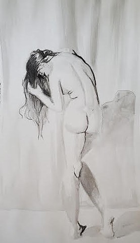 Life Drawing 2/ Expressive Ink Drawing