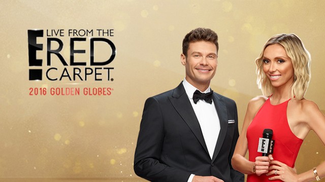 Live From the Red Carpet, Golden Globes  - Live Television