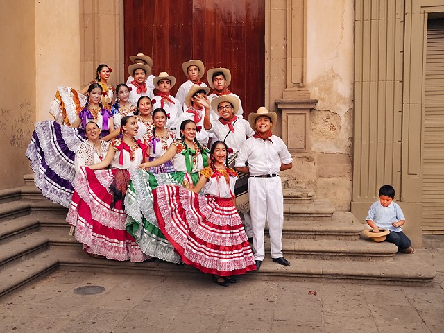 Folk Dance Troupe, Oaxaca, Mexico