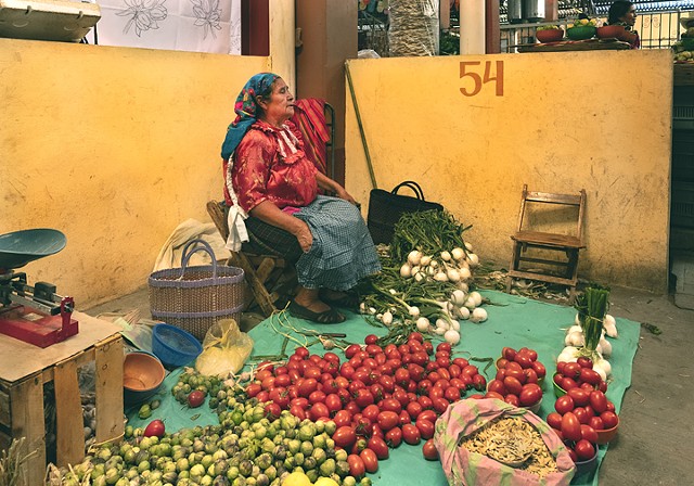 Vegetable Market, Tlacolula, Mexico