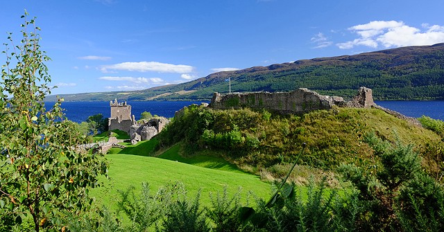 Castle view, Scotland