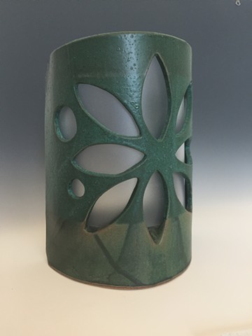 Sconce Flower design in Green