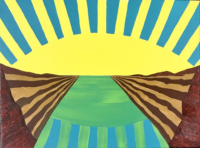 Canyon River Sunrise