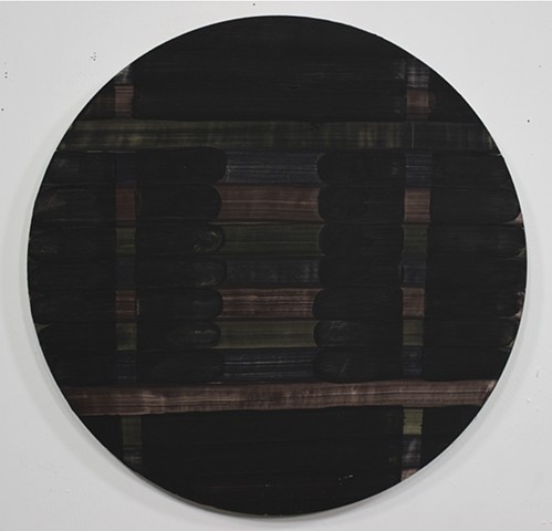 Untitled (Midnight Tondo)
