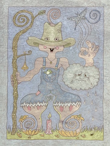 Page of Wands (Hillbilly Shakespeare)