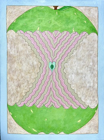 Golden Air Apple Core