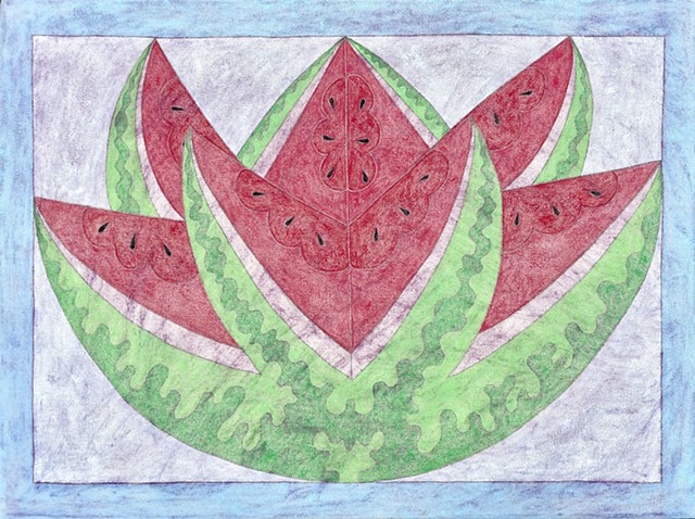 Watermelon Prayer (For Gaza)