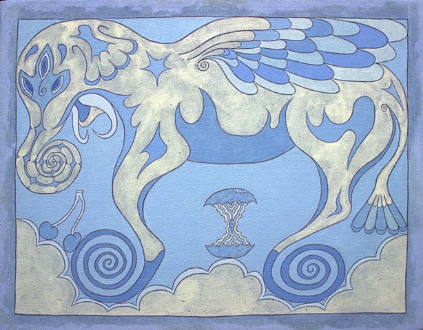 Ancient Blue Skyrophant