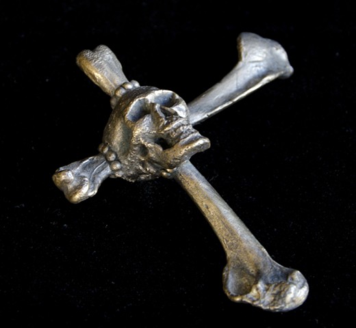 Skull with crossed bones