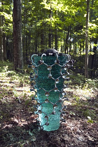 environmental art, sculpture, Steven Finke, nature, meditation space, mortality