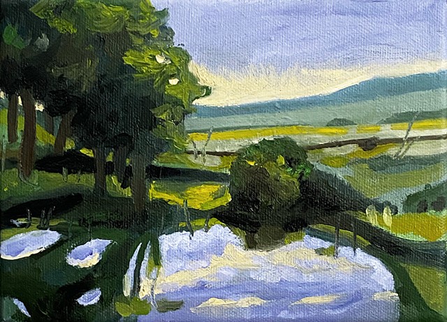 Landscape Alla Prima Painting Study