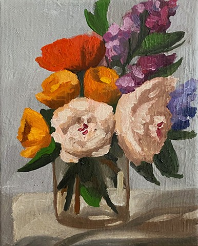 Flowers Alla Prima Study