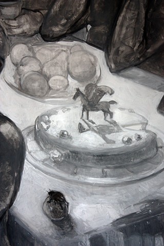 Detail: Pegasus and the Dung Beetle