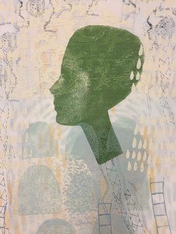 Elizabeth Jabar

mixed-media print, waxed, mounted on panel