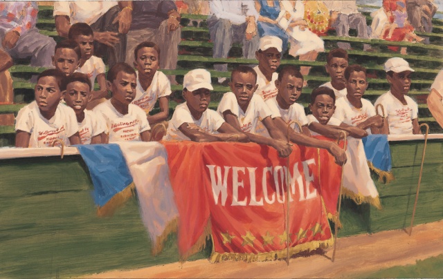 "Let Them Play"  welcome banner