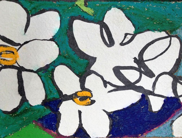 This piece was inspired by my adoration for the La Danse mural in Pennsylvania by Henri Matisse.