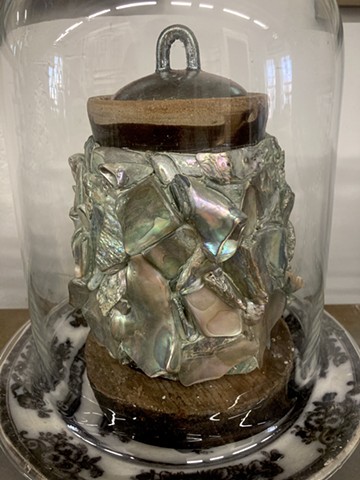 Michael Thompson, Chicago artist, memory jug