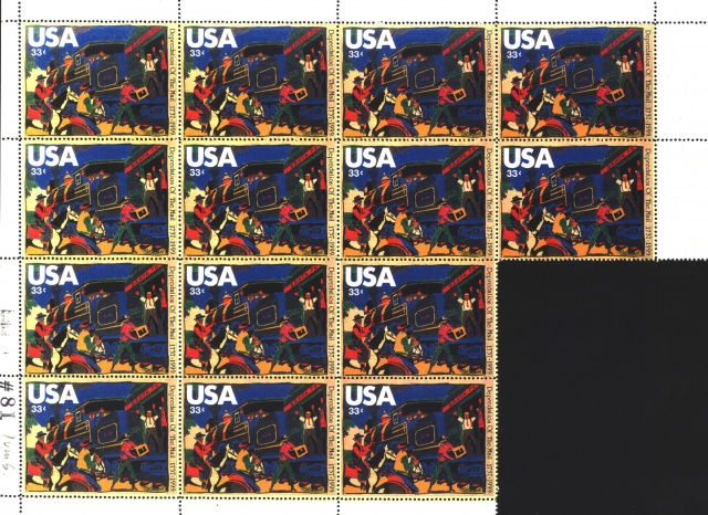 Michael Thompson Chicago artist, artistamps, Michael Thompson fake stamps, fake stamps, 