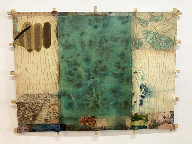Michael Thompson Chicago artist, abstract art, kites, decorative art