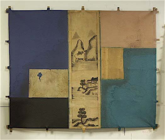 Decorative Kite, Chinese Painting, michael thompson Chicago artist, art kite
