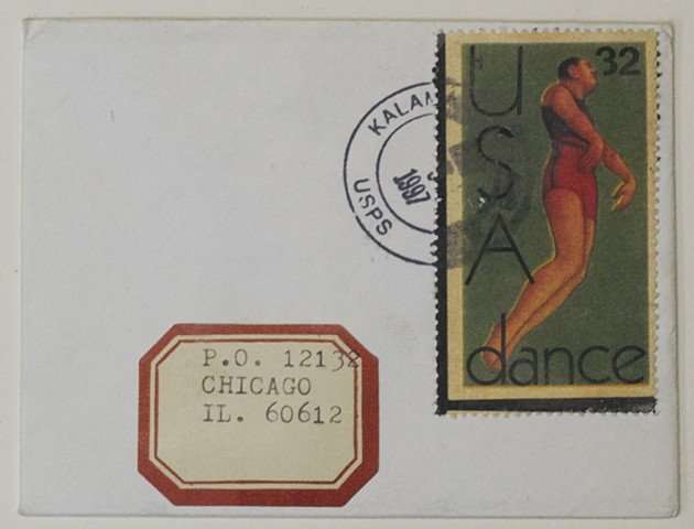 Fake stamps, michael thompson artist