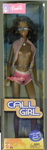 Michael Thompson Chicago artist, michaelthompsonart.com, XXX rated Barbi doll
