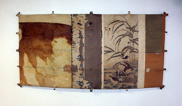 Michael Thompson Chicago artist, kite, Decorative Kite, Pagoda Red, Calligraphy, michaelthompsonart.com, michael thompson kites