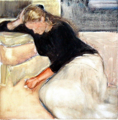 A Young Girl's Reflection