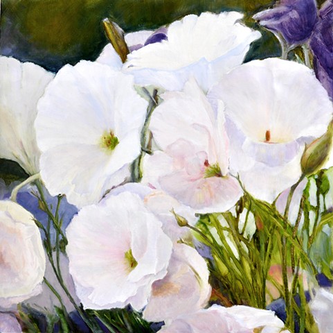 White Lisianthus