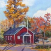Little Red Schoolhouse -sold