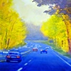 Yellow, Blue and Purple Vibrations