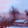 "First Snow's Dawn"  private collection