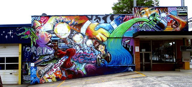 Crescent communities "Inspiration" mural 