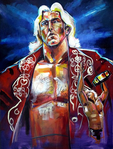 "Nature boy" Autographed by Ric Flair