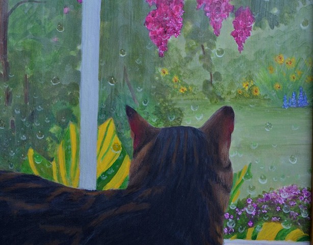 A Rainy Day (Detail)