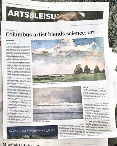 Faculty Club News Article in Columbus Dispatch 