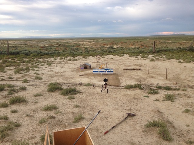 Set for Incident At Lost Creek Basin Red Desert, WY